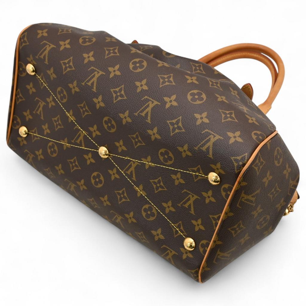 Auth LOUIS VUITTON Monogram Tivoli GM Shoulder Bag lv4677bb