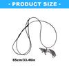 Adjustable Drawstring Tassels Necklace with Adorable Horse Charm Lightweight 8g Perfect for Parties and Dates
