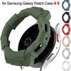 Armor Cover for Samsung Galaxy Watch Case 4 5 40mm 44mm PC Protective Fashion Accessories Hollow Frame WatchCase Bumper