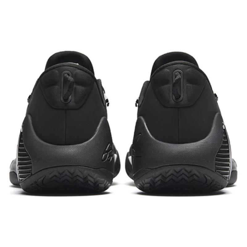 Anta GH4 Hayward 4, Nitrogen Technology Slip Resistant Abrasion Resistant Low top Basketball Shoes Men's Radiant Black Sneakers 912331104-2