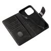 For iPhone 16 Pro Max Case Calf Texture Magnetic Clasp Wallet PU Leather Phone Cover