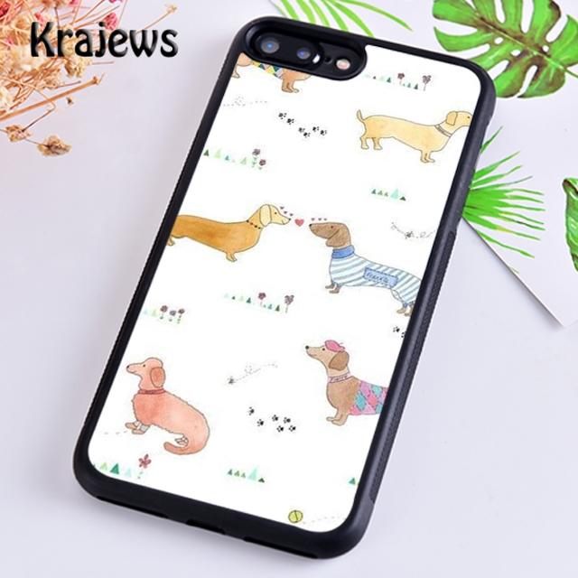 

Dachshund Sausage Dog Phone Case Cover For iPhone 17 Air 16 15 14 plus 12 13 pro max coque Shell Fundas iPhone 15