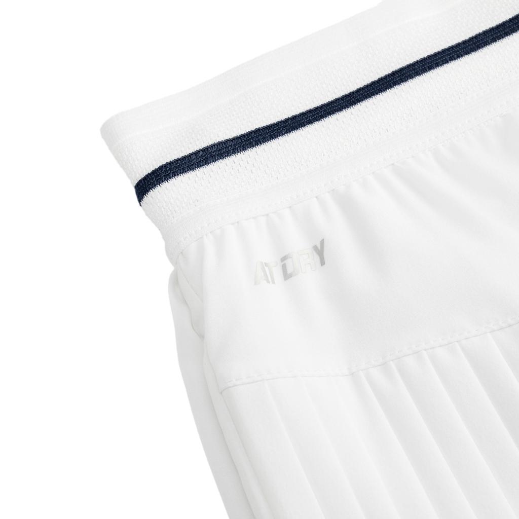 Li Ning Tennis Series Sports Solid Color Simple Casual Shorts Women shorts White ASKU288-1