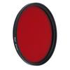 Threaded Camera Lens Filter Full Red Color Filter Optical Glass for Nikon Camera Lens