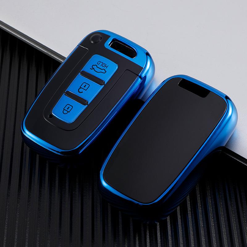 TPU Key Cover for Hyundai Elantra X35, Sonata, Kia Sportage, Forte