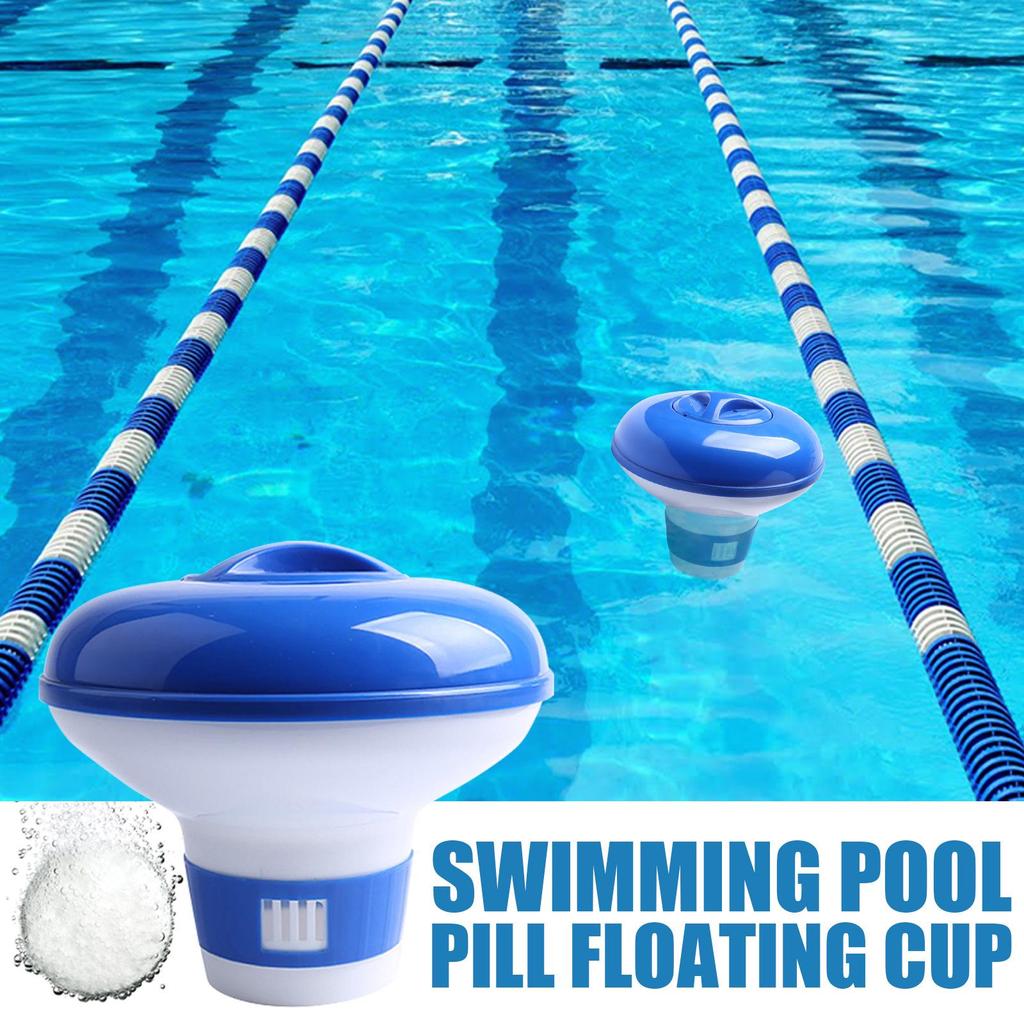 Floating Automatic Pool Dispenser - Slow Release and Uniform Distribution