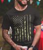 Fishing T Shirt USA Fishing Flag Military Gift For Fisherman Cool Gifts For Dad