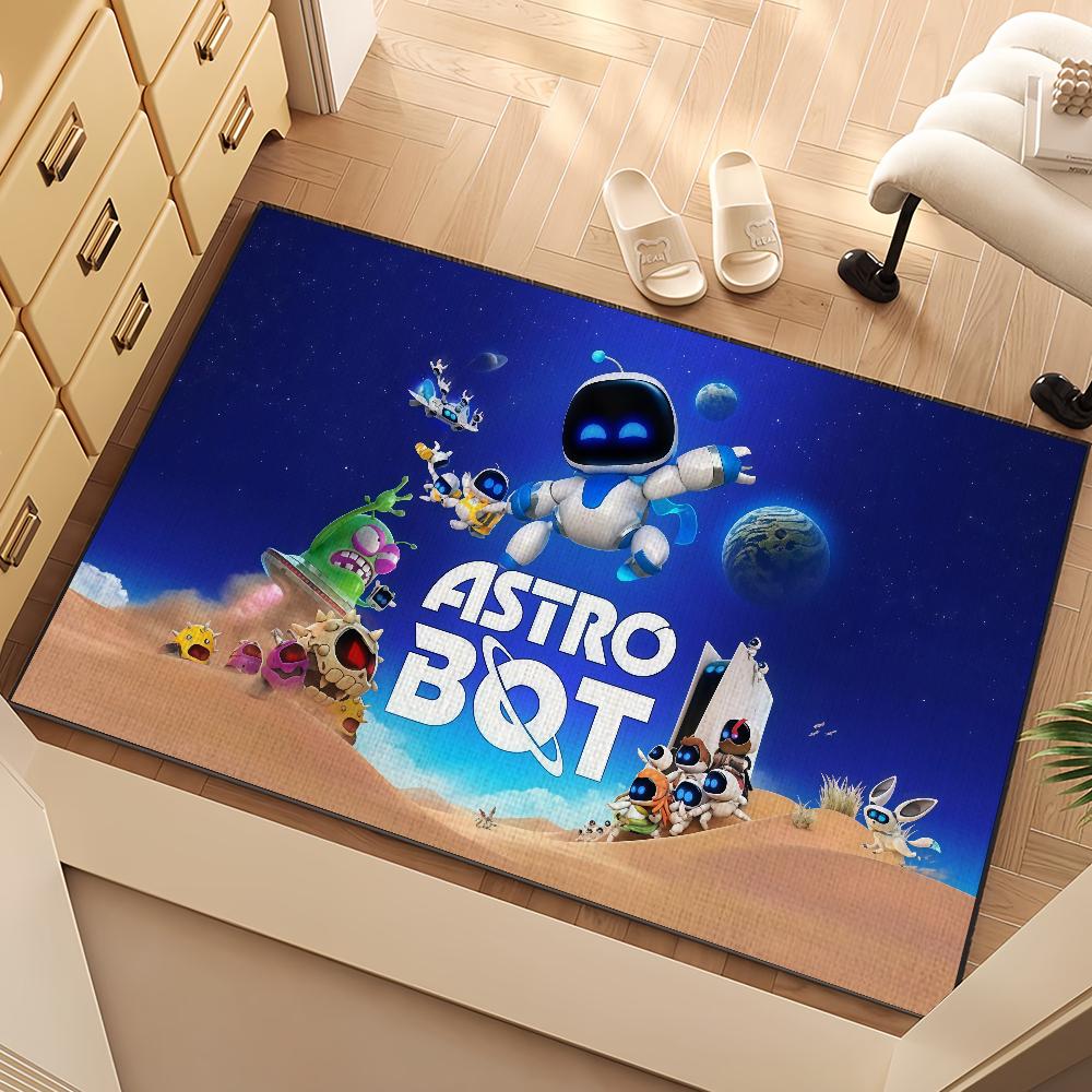 Gra A-Astro Bot Mały Dywanik Przyłóżkowy Kuchenny Łazienkowy Salon Dom Dom Sypialnia Mata Podłogowa Wycieraczka Dekoracja