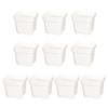 10PCS Lightweight Succulents Flowerpots For Small Plan Perfect For Home Office Desk Decoration Balcony Use