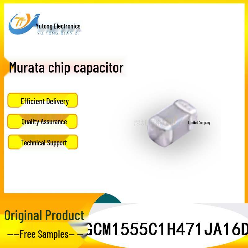 

Murata 0402 470PF COG 50V 5% Ceramic Chip Capacitor