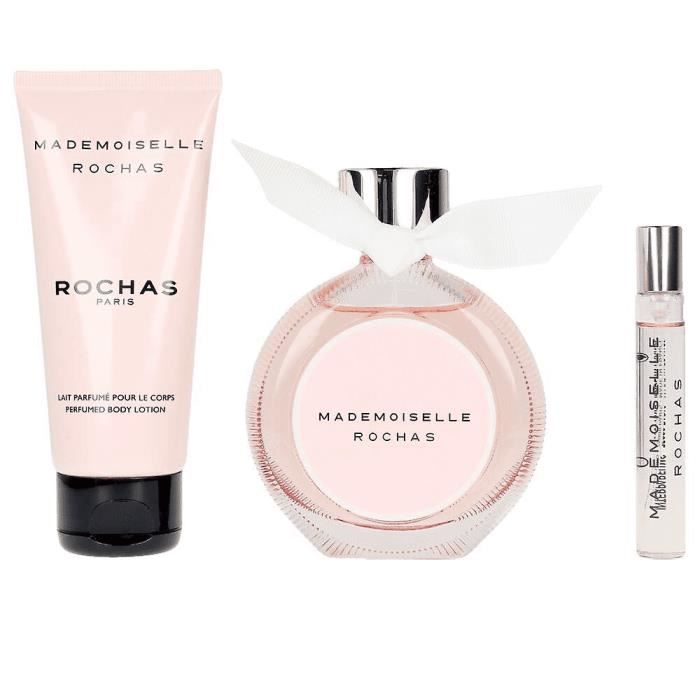 Perfume - ROCHAS - MADEMOISELLE ROCHAS - 3 Piece Set - Unisex - Gift Set