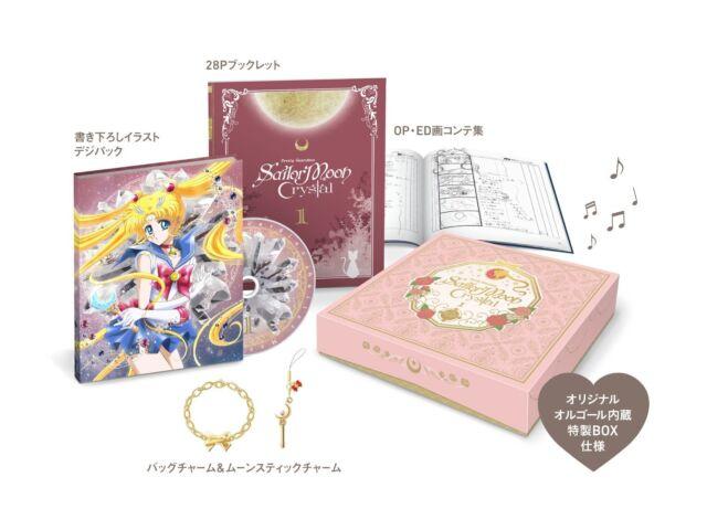 

Sailor Moon Crystal 1 Blu-ray Первое ограниченное роскошное издание KIXA-90451 SpecialBox