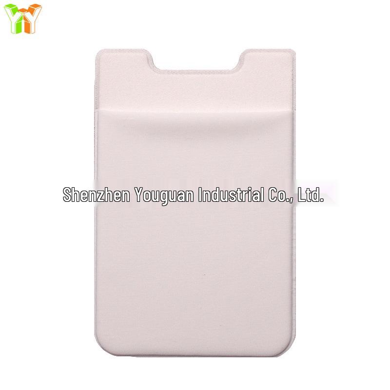 Back-Adhesive Card Holder for Phones – Compact, One-Piece Design for Credit & Bank Cards
