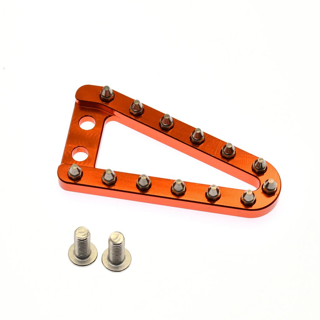 68mm CNC Rear Brake Pedal Step Plate Tip For KTM SX SXF EXC EXCF XC XCF XCW XCFW TC TE 2008 2009 2010 2011 2012 2013 2014-2016