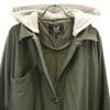 ZARA Hooded coat M-L khaki TRF COLLECTION Women Used