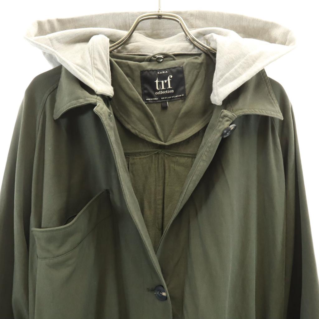 ZARA Hooded coat M-L khaki TRF COLLECTION Women Used