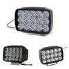 Motorcycle Headlight Spot Light 15 LED 1000LM Motos ATV UTV Scooter Lighting