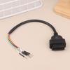 Diagnostický adaptér pro auto OBD2 Konektor OBD2 Propojovací rozhraní Prodlužovací kabel Nástroj Automatický prodlužovací kabel 16Pin CAN +- K-Line
