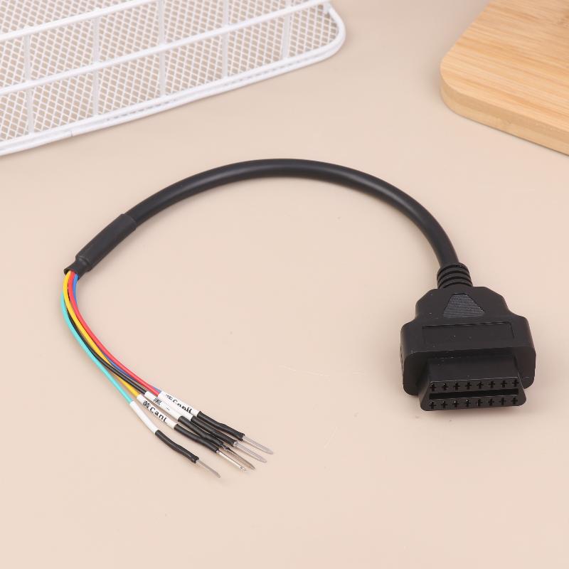 Diagnostický adaptér pro auto OBD2 Konektor OBD2 Propojovací rozhraní Prodlužovací kabel Nástroj Automatický prodlužovací kabel 16Pin CAN +- K-Line