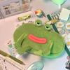 1 Stück Lustiger Frosch mit großem Maul Stifttasche Studenten Große Kapazität Schreibtisch Schreibwaren Aufbewahrung Plüsch Mäppchen