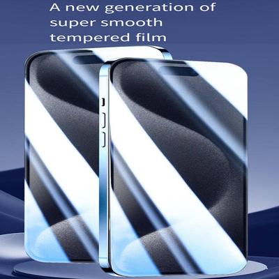 Anti-peeping Tempered Film Suitable for iPhone 15pro Max Full Screen Tempered Film 15 Mobile Phone Film Coating Tool Easy To Use
