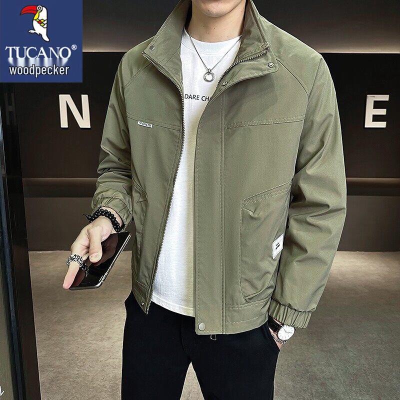 

Tucano Men s Stand Collar Casual Jacket 4XL