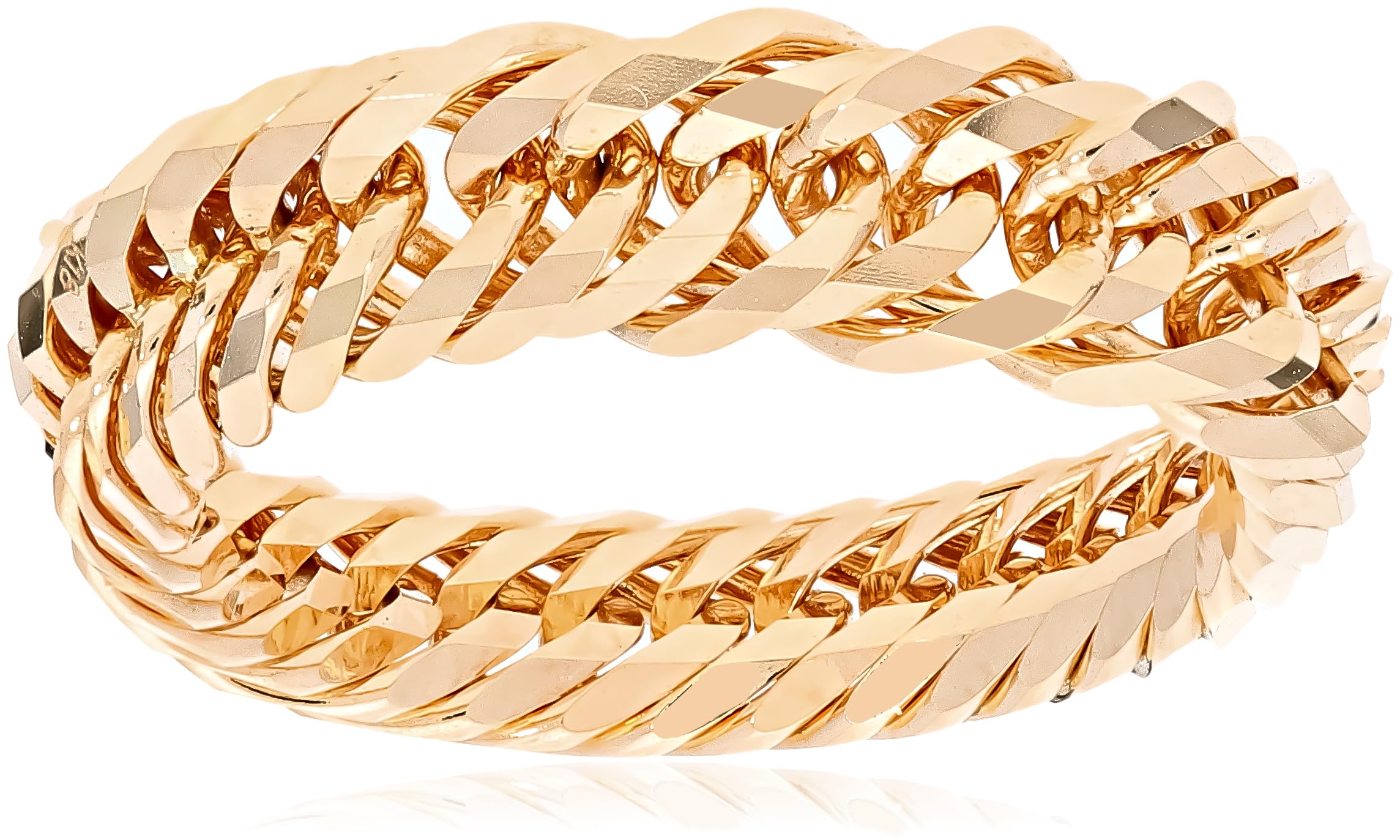 

18K Kihei Triple Ring 9 Comes with special box [D Collection] 12-sided No. Approx. 2.62g K18T12R-09
