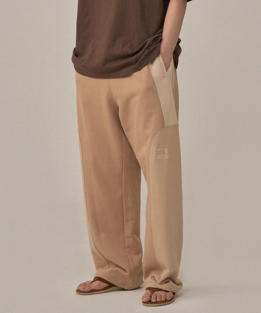 BONATSPALETTE Bp Mix String Wide Sweatpants_Beige