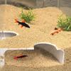 Abs Aquarium Cave Corner Tunnel Widened Non-Slip Bottom Stepped Aquarium Tunnel Aquatic Decorations Accessories