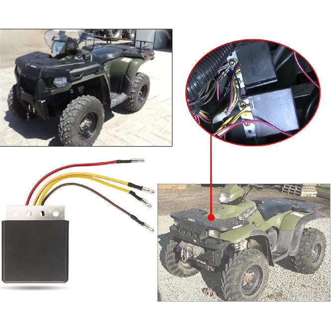 2203636 4060173 Voltage Regulator Rectifier Compatible for Polaris Sportsman 500 HO 4x4 6X6, For Polaris Worker 500 Scramber 500 Magnum 500 ranger