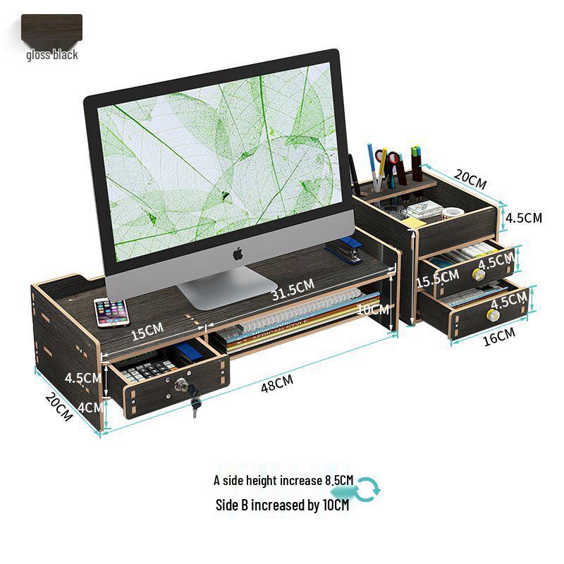 LCD Monitor Riser for Office Desktops
