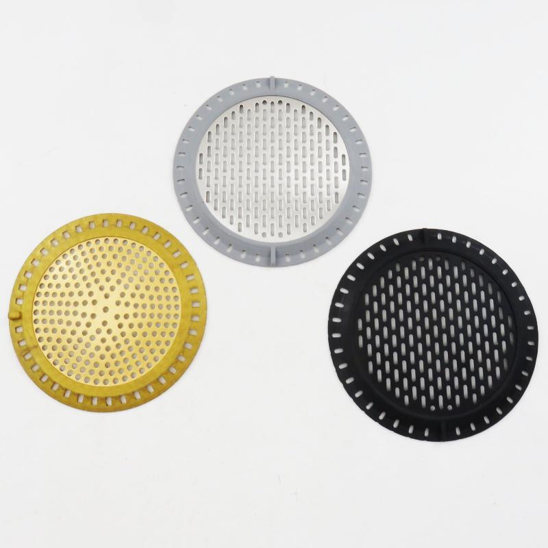 Round Stainless Steel Anti-Clog Hair Catcher for Bathroom Drain
