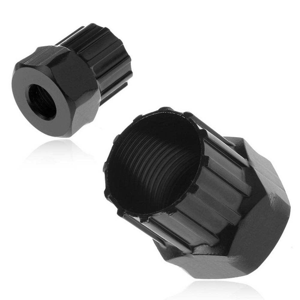 Bicycle Freewheel Flywheel Cassettes Remover Removal Cycling Cards Spinner Socket Install Repair Service Tool Black