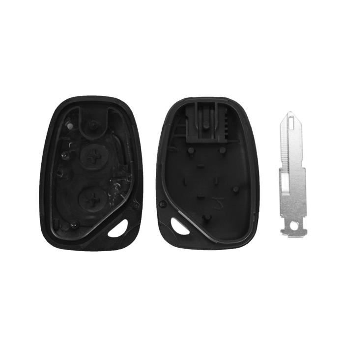 Key Shell for Renault Kangoo Master Trafic - 2 Buttons - Model with Battery Slot - Plip Phonillico® Remote Control