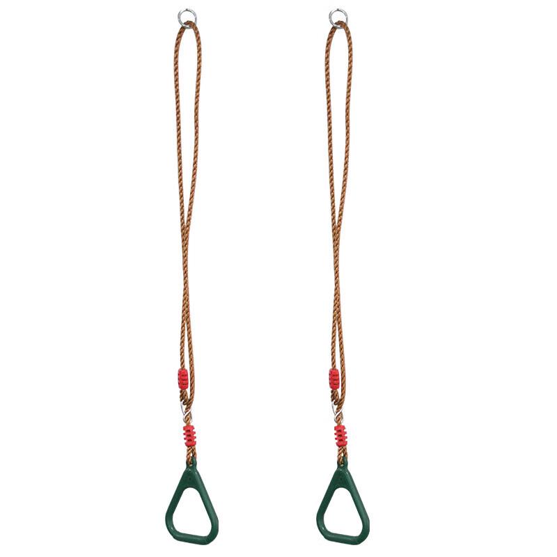 WEZHO Children s Adjustable Triangular Gymnastic Rings