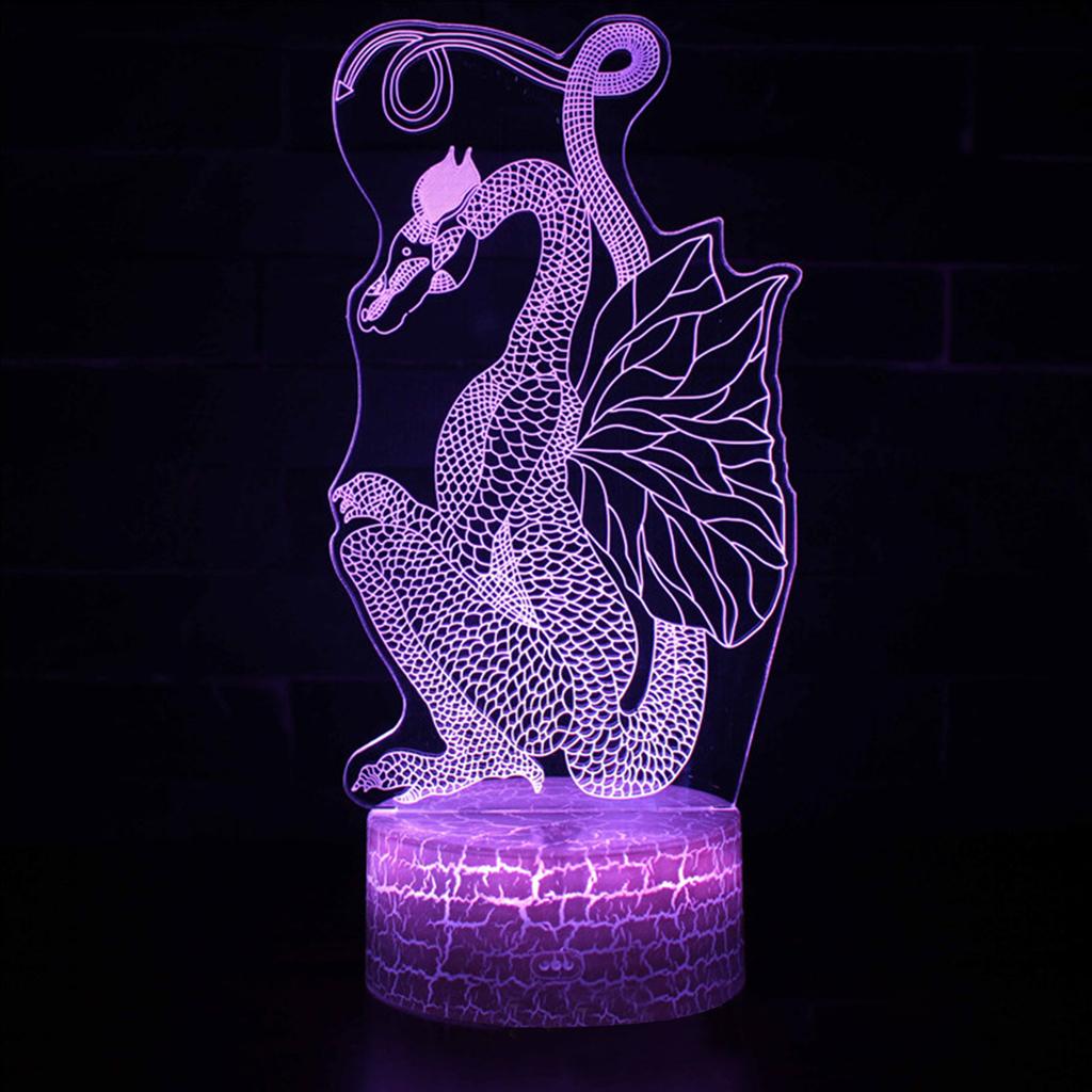 Colorful Creative 3D Night Light Gift Table Light Visual Light LED Light
