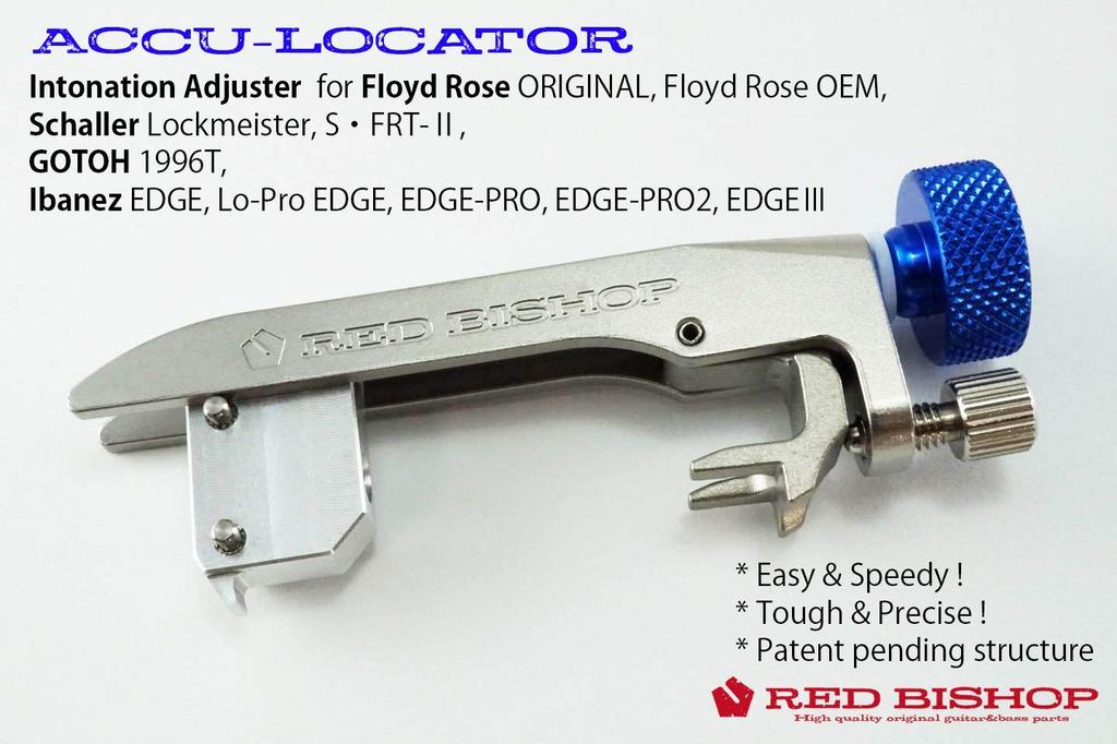 ČERVENÁ BISHOP ŘÍDICÍ PÁKA pro Floyd Ibanez GOTOH 1996T ACCU-LOCATOR/Intonation Rose, EDGE, Schaller,