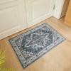 Persian Floor Mat Bathroom Dirt Resistant Floor Mat Easy To Maintain Door Mat for Entrance Foyer