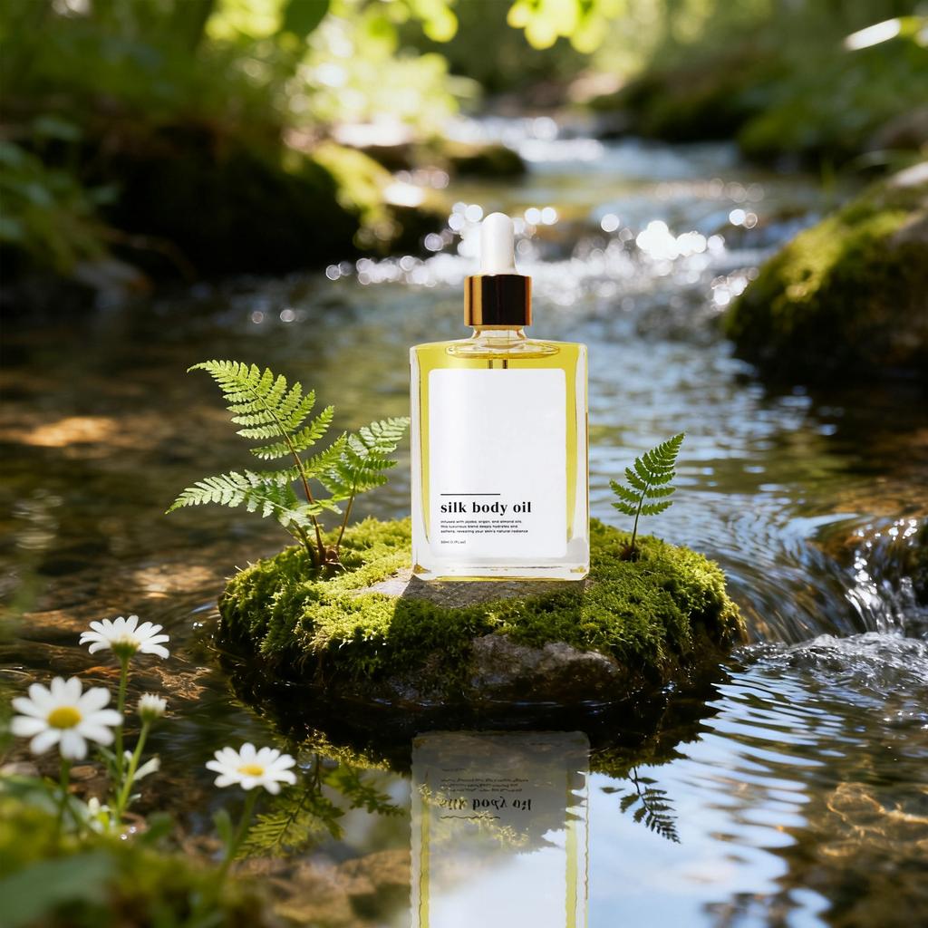Silk Body Oil Nourishes And Moisturizes The Body Oil  Firming And Smoothing  Reducing Dryness And Moisturizing 50ml