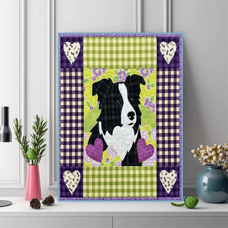 Cute Dog Patchwork 100% Round Full Drill 5D DIY Diamond Painting Embroidery Cross Stitch Rhinestone Décor