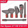 Dust Brush Suction Head Parts for Dyson V8 V7 V10 V11 Robot Vacuum Cleaner Accessories Replacement Connector Hose Kit