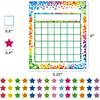 REGELETO 80 Pack Incentive Reward Chart for Classroom Home Behavior for Students with 2400 Pieces Star Stickers