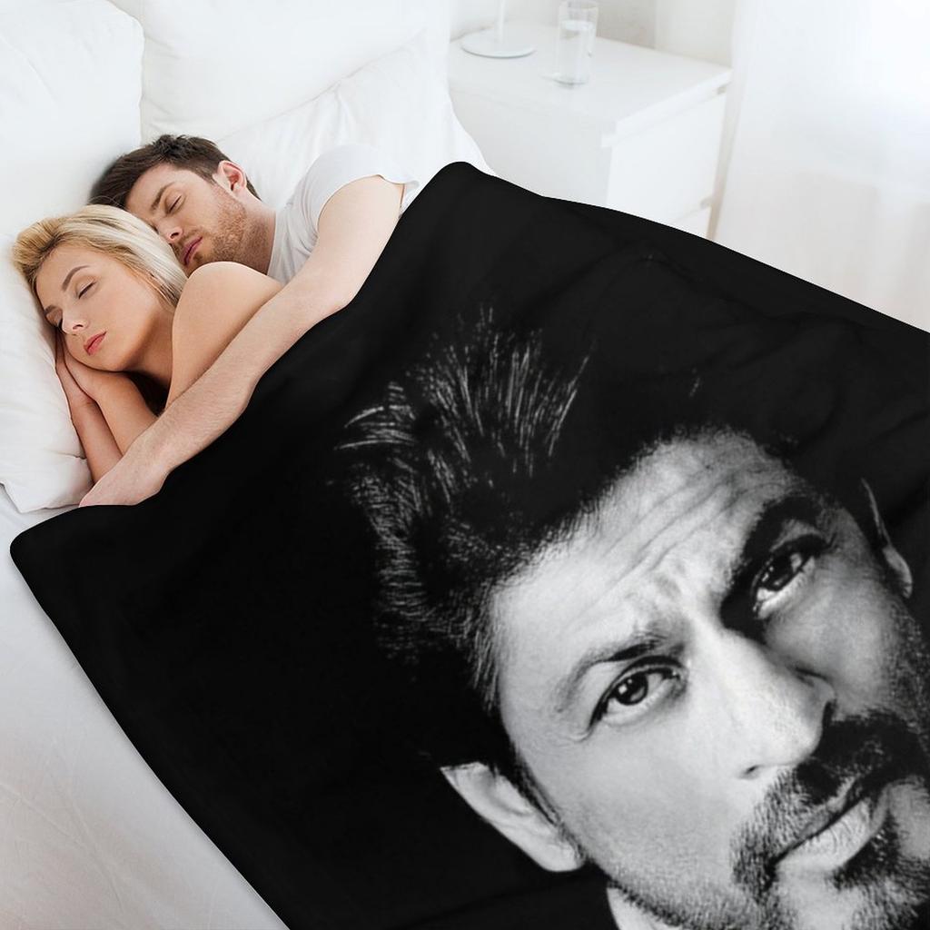 shah rukh khan Throw Blanket Custom Bed Large Extra Large Throw Blankets