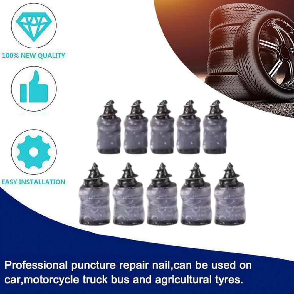 NEW Tire Repair Rubber Nail Auto Motorcycle Vacuum Self-Service Tyre Puncture Repair Screws Fast Tool for Car Truck Tractor M2O0