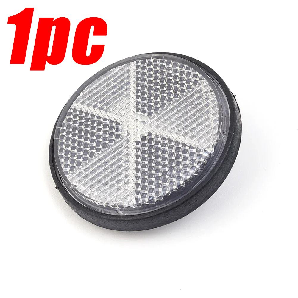 1/5pcs Circular Reflector Universal Car Trucks Motorcycle ATV Bikes Bicycle Reflector Safety Reflector Motorcycles Accessories