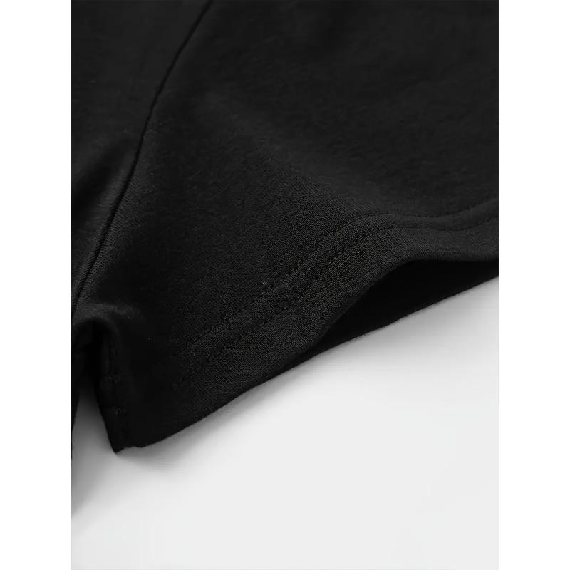 European Size Women's Plus Size Billiards-Themed T-Shirt - Peace Love Pool 8 Ball & Leopard Print Pool Cues Design, Casual Short Sleeve Round Neck