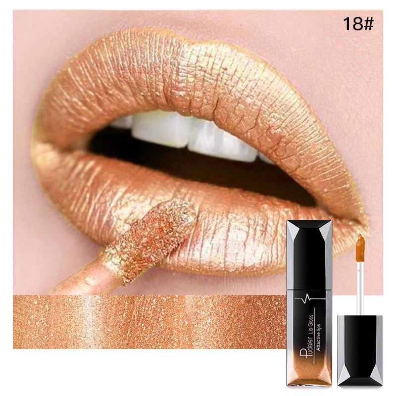 Matte Liquid Lipstick - Waterproof, Matte & Glossy, Nude To Red Hues - Long-lasting, Hydrating Formula - Waterproof Matte Velvet Lip Tint