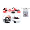 24Pcs Protective Ring For Steam-Deck/-/-/Switch- PRO Silicone Ring Cover Protective Ring