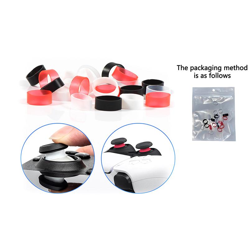 24Pcs Protective Ring For Steam-Deck/-/-/Switch- PRO Silicone Ring Cover Protective Ring