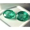 Stunning Natural Green Zambian Emerald 13-15 Ct Oval Cut Certified Gemstone